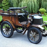 1901 Argyll Spindle Seat Rear-Entrance Tonneau