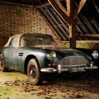 1963 Aston Martin DB4 Convertible Barn Find