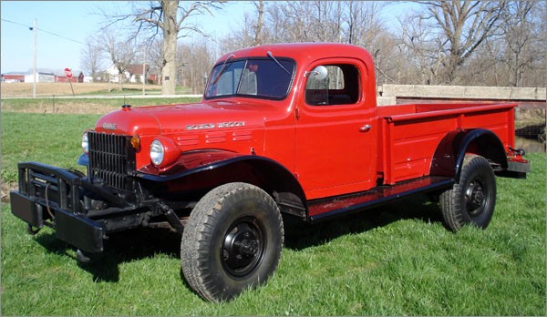 A Truck Stuck in the 1946 Wayback Machine