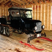 1923 Ford Model T White’s Garage Snowmobile