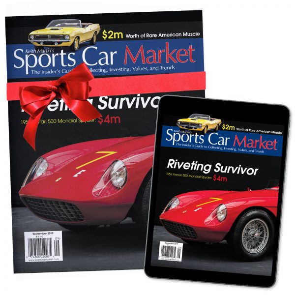SCM Magazine & Platinum Database Combo Sports Car Market