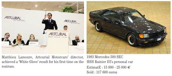 100% Sell Through at Artcurial’s ‘White Glove’ Monaco Sale