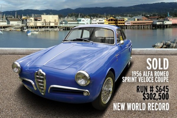 1956 Alfa Romeo Sprint Veloce “Ultra Light” Breaks World Record at Russo and Steele