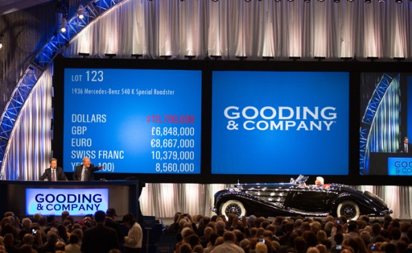 Gooding & Co. Sets New World Record Auction Total: $113.7m