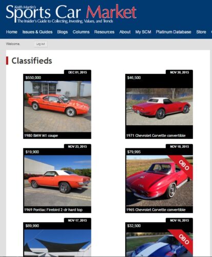 Single Issue Classified Ad