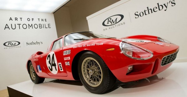 RM and Sotheby’s “Art of the Automobile” Sale Generates $62.5m in Two Hours