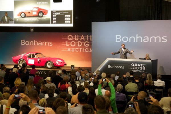 First Look: Preliminary Monterey Sales Total $400m, and a Post-War Ferrari Wins Pebble Beach Best of Show