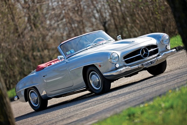Two Mercedes-Benz 190SL Cars,  One Price Gap