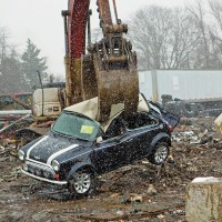 The Public Execution of a Mini Cooper