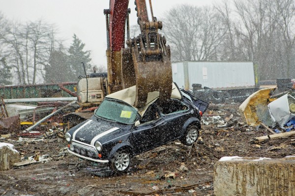 The Public Execution of a Mini Cooper