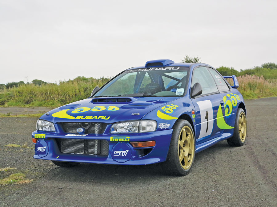 Subaru Impreza WRC car