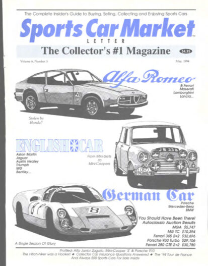 Sports Car Market May 1994 (Digital)