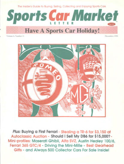 Sports Car Market December 1994 (Digital)