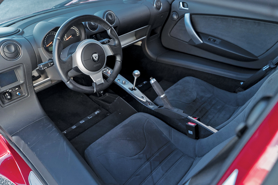 Tesla Roadster Interior