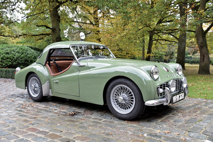 road test of triumph tr3a