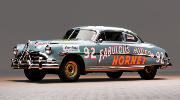 1952 Hudson Hornet 6 NASCAR racer