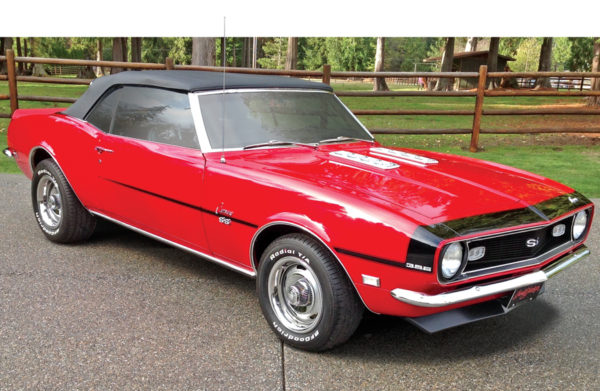 1968 Chevrolet Camaro SS 396 replica convertible