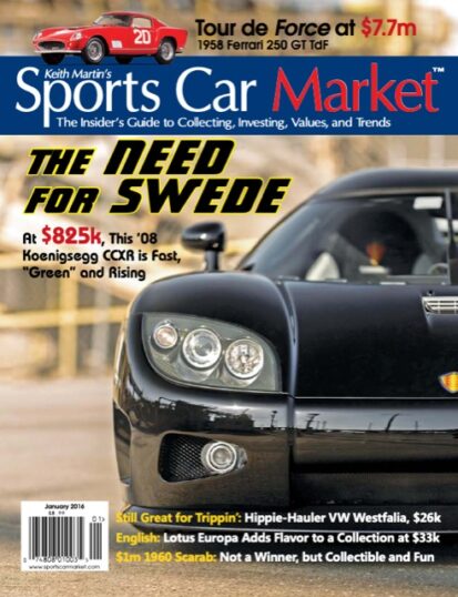 Sports Car Market January 2016 (Digital)
