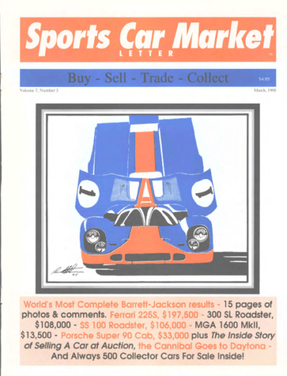 Sports Car Market March 1995 (Digital)