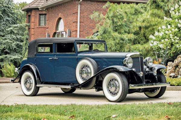1933 Marmon Sixteen Convertible Sedan