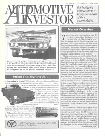 Automotive Investor June 1994 (Digital)