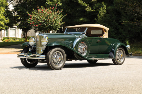 1931 Duesenberg Model J Roadster  “Green Hornet”