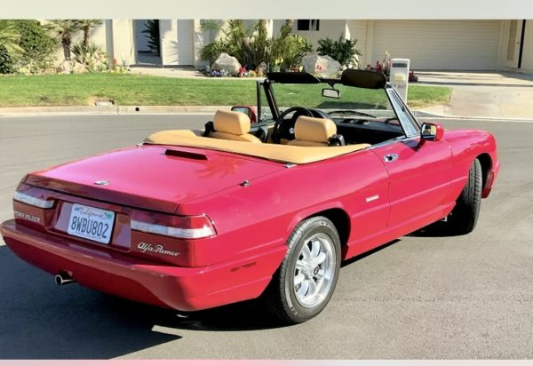 Keith’s Blog: An Alfa Spider S4 Joins the Fleet