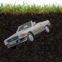 The Case of the Buried Benz