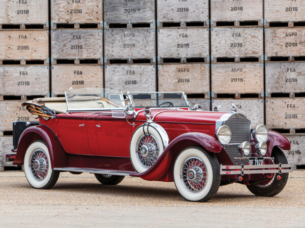1929 Packard Series 645 Deluxe Eight  Sport Phaeton