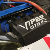 1999 Chrysler Viper GTS-R engine bay
