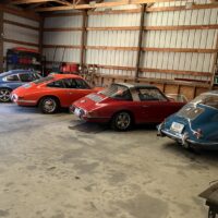Jim Schrager's garage: vintage 911s and a 356