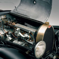 1929 Bugatti Type 43 Roadster - engine bay