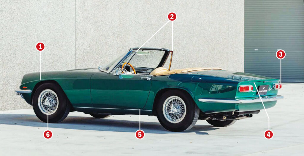 1966 Maserati Mistral 4000 Spyder - Cumberford tags #1
