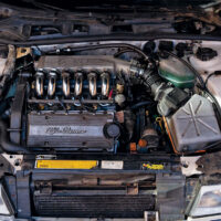 Alfa Romeo 164 engine bay