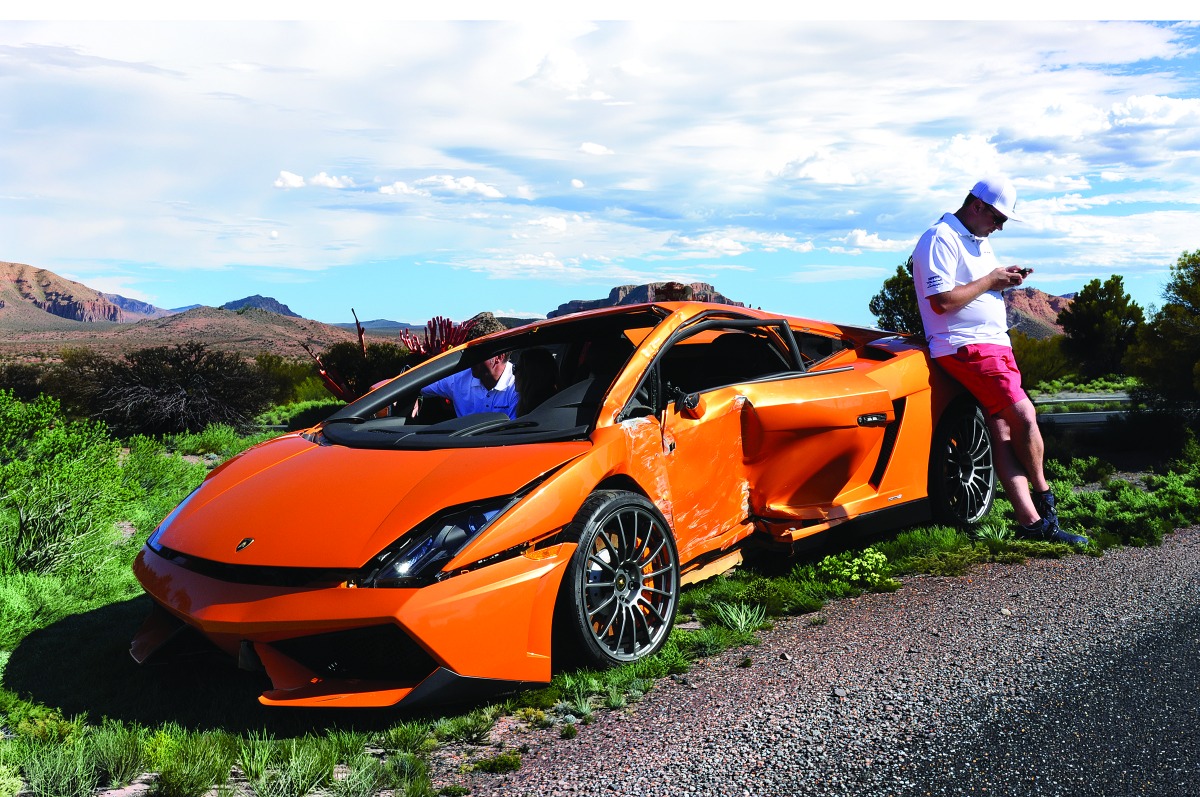 Crashed Lamborghini - Legal Files