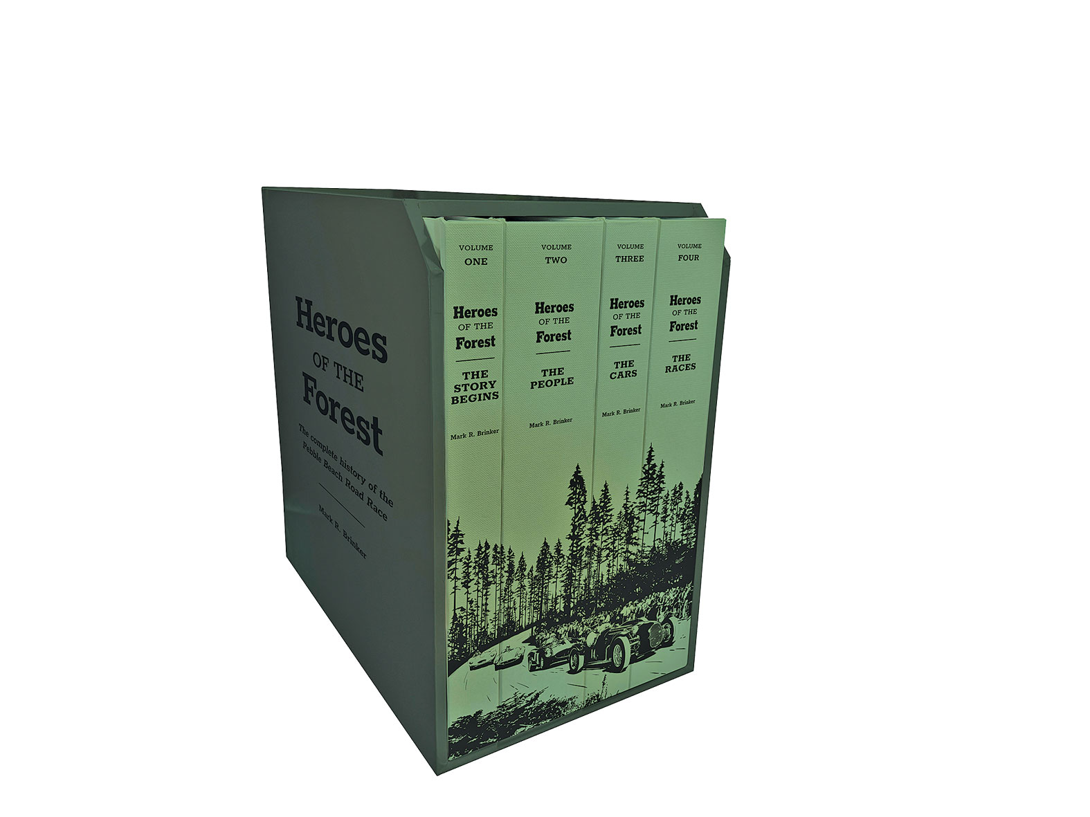 Heroes of the Forest: The Complete History of the Pebble Beach Road Race By Mark R. Brinker, MarkRoberts Publishing LLC,