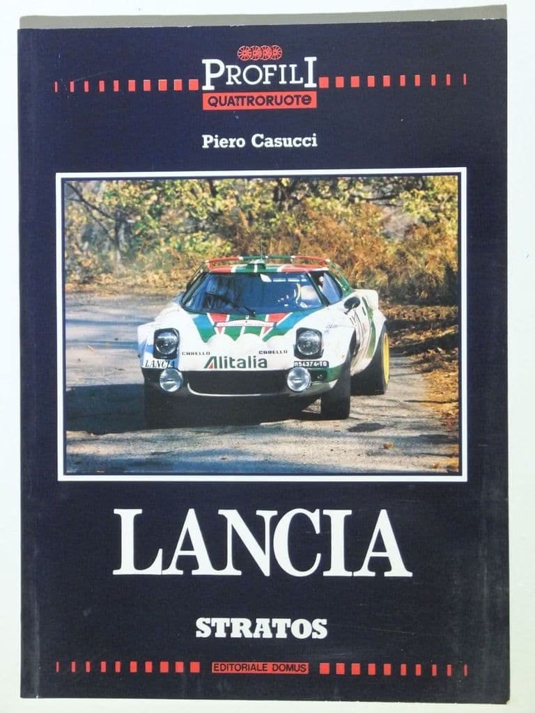 Lancia Stratos Profili Quattroruote by Piero Casucci