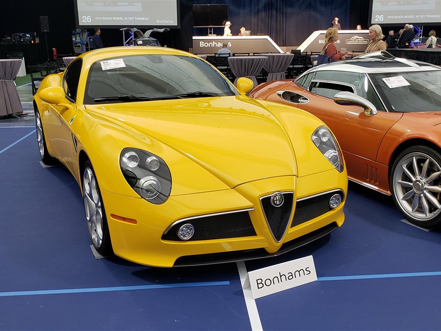 2008 Alfa Romeo 8C competizione coupe