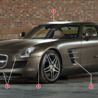 2010 Mercedes-Benz SLS AMG - front view