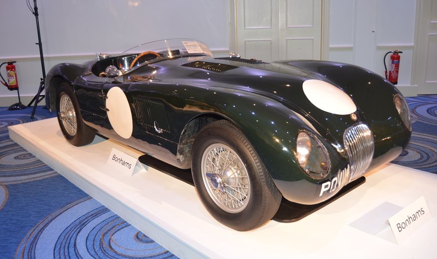 1953 Jaguar C-type racer
